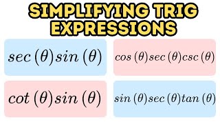 Simplifying Trigonometric Expressions Part 1