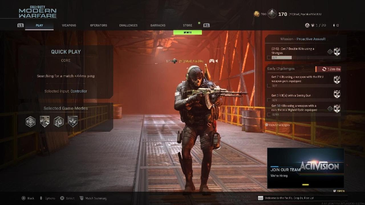 Call of Duty: Modern Warfare multiplayer gameplay