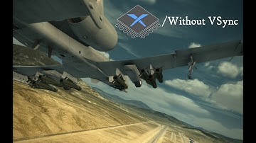 Ace Combat 6 - Landing and Takeoff in Xenia Without VSync