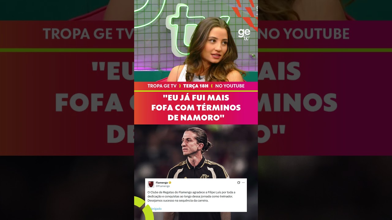 QUAL FOI SUA REAÇÃO AO DESCOBRIR QUE O FLAMENGO DEMITIU FILIPE LUÍS? | #shorts | TROPA GE TV