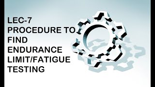 procedure to find endurance limit/fatigue testing machine,rotating beam fatigue testing machine.