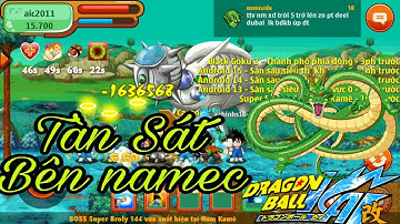 Ngọc Rồng online - Cầm nick sức đánh 180k tàn sát namec