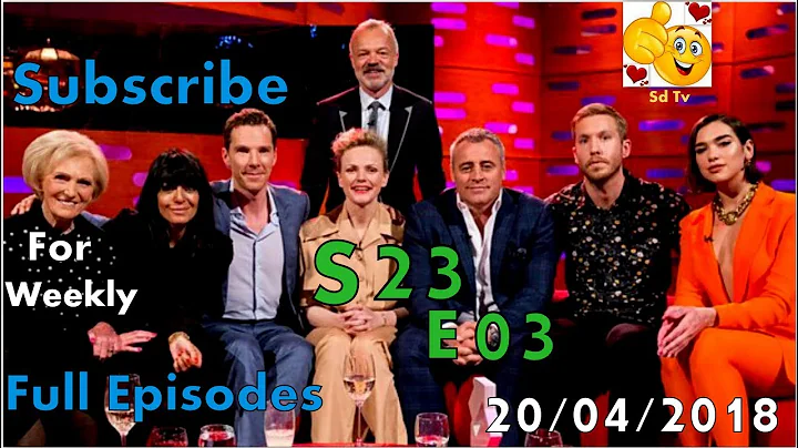 Full Graham Norton Show S23E03 Benedict Cumberbatc...