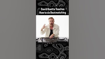 David Teaches How to do Beatmatching #davidguetta #music #edm