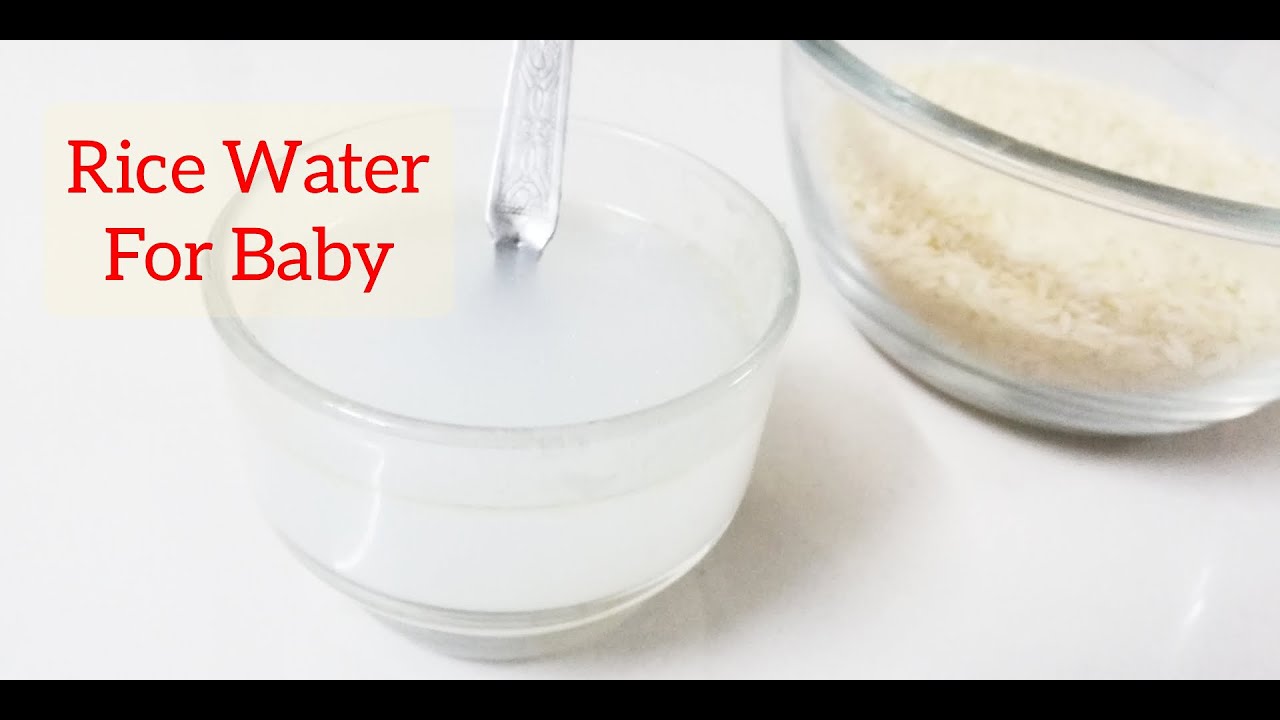 Rice Water For Baby How To Make Rice Water Instaniki Kitchen YouTube