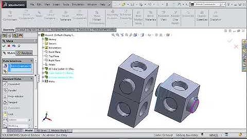 Assembly   - Mate Concentric