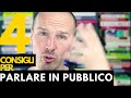 4 consigli per parlare meglio in pubblico (nella vita reale)