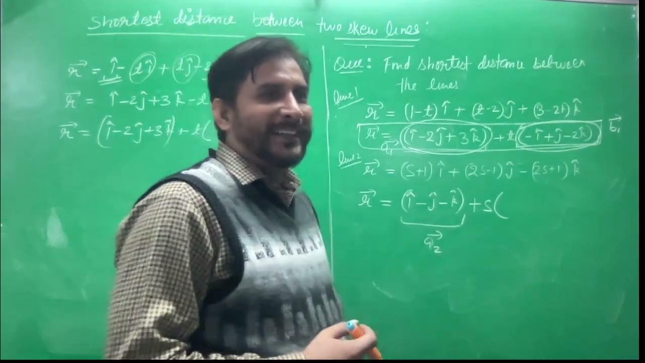 continue-how-to-find-shortest-distance-between-two-skew-lines-youtube