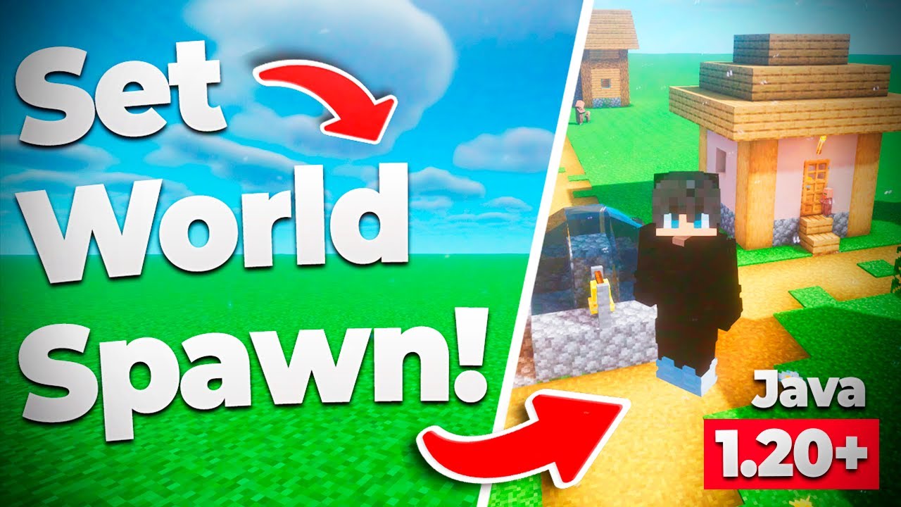 How To SET WORLD SPAWN In Minecraft 1 20 Point Java YouTube