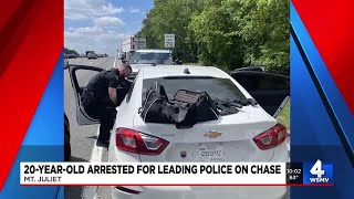 Mt. Juliet Police avoid high-speed chase with reckless driver using LPRs; Suspect arrested