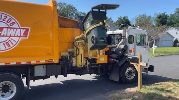 Lid Flipping Loadmaster Eclipse Picking Up My Trash and My Neighbors