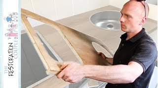 Campervan Oak Worktop Build | TRC Van Conversion