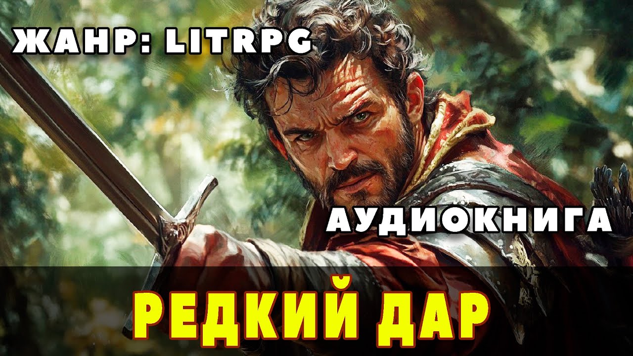 Аудиокнига LITRPG: РЕДКИЙ ДАР