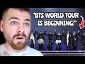 BTS WORLD TOUR IS HERE!! | BTS THE COMEBACK LIVE | ARIRANG Sketch | FIRST TIME REACTION!