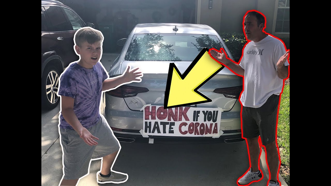 Crazy HONKING Prank On DAD! YouTube