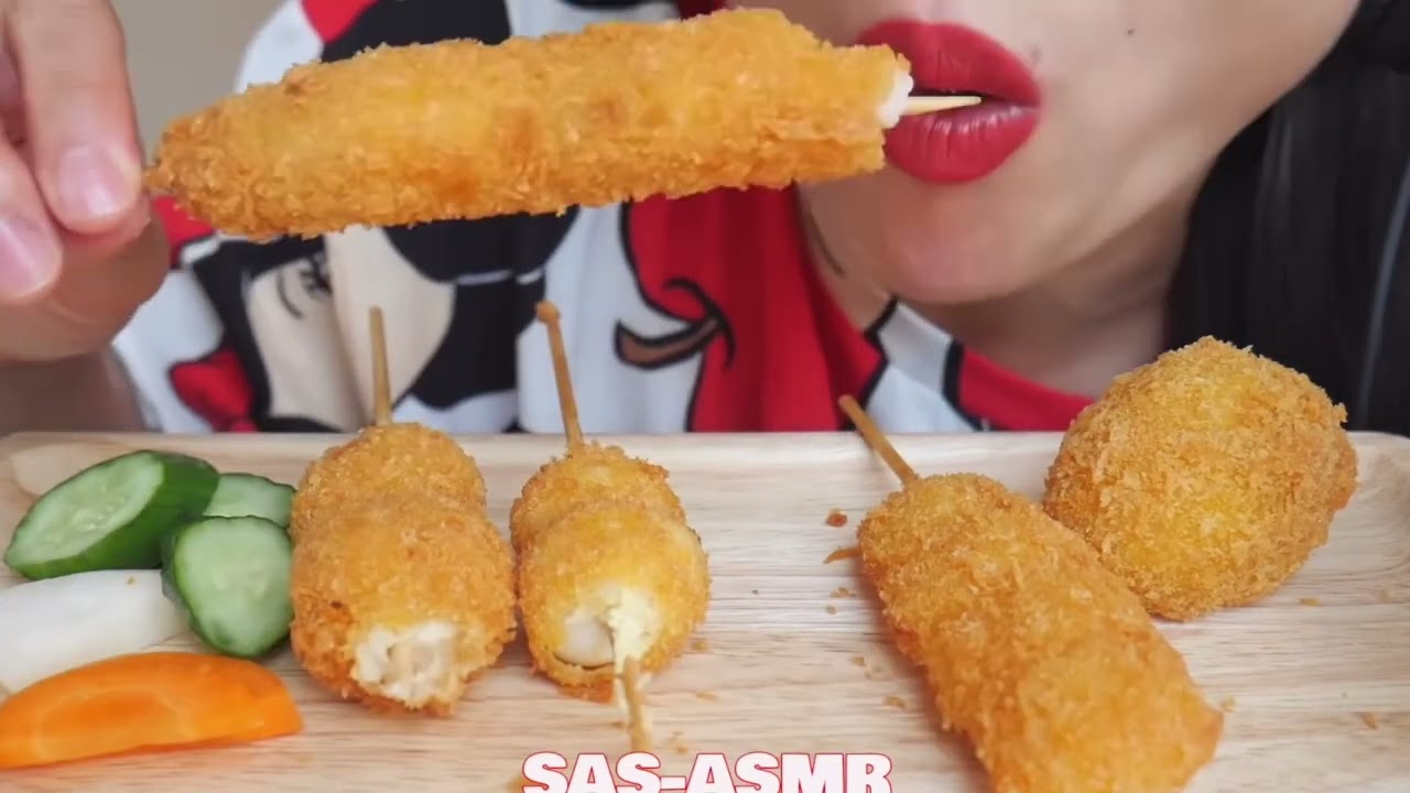 SAS ASMR *BITES ONLY* JAPANESE FRIED FOODS ASMR