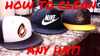 Today tanner will be showing you how to clean any hat. this method is
similar cleaning shoes and just require a brush some laundry
detergent! how...