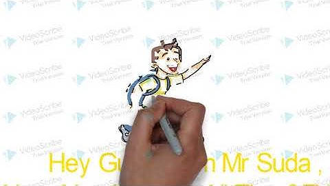 Pencil Animation Example - Video Scribe by Mr Suda