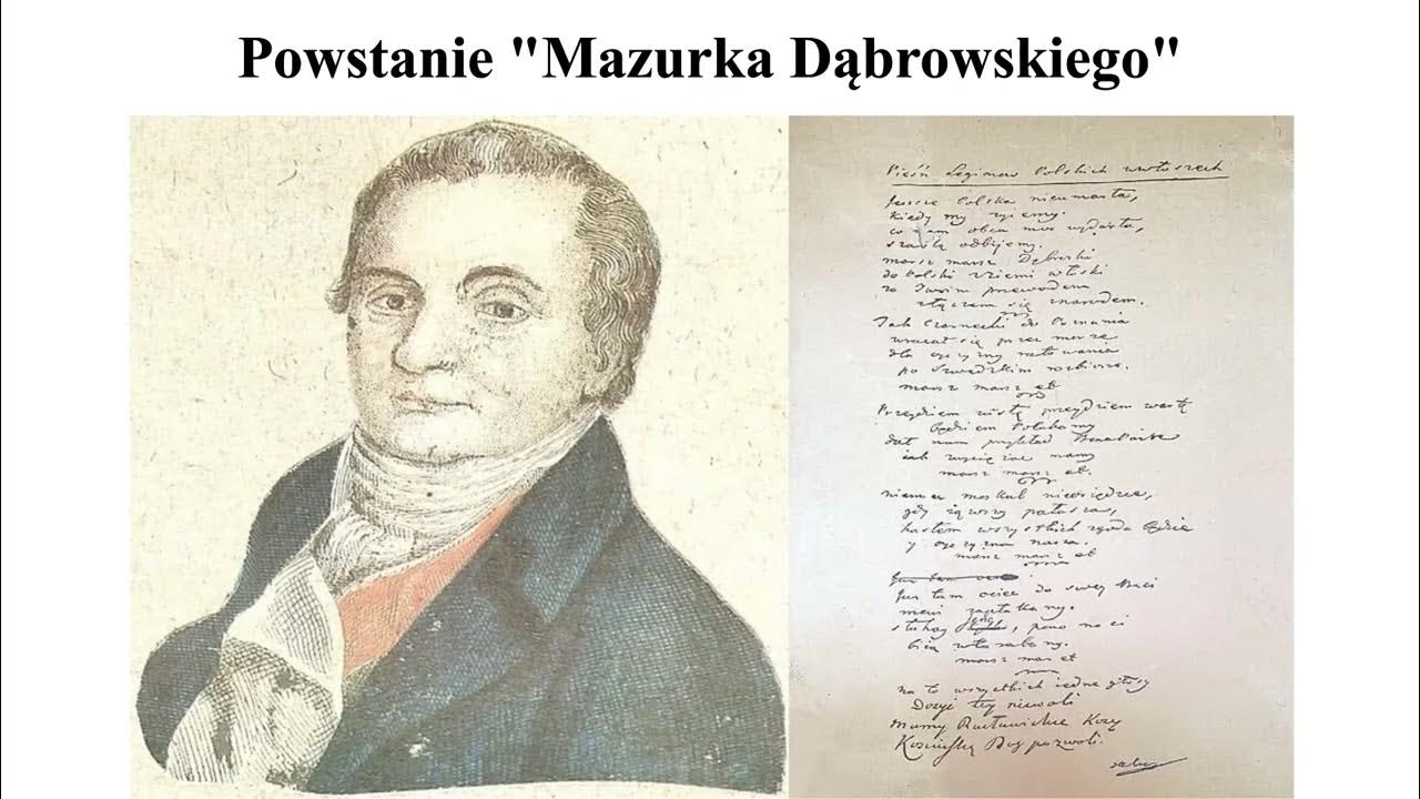 Ile Ma Zwrotek Mazurek Dąbrowskiego Jak powstał "Mazurek Dąbrowskiego" - Historia Klasa 4 - Z historią