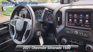Used 2021 Chevrolet Silverado 1500 4WD Crew Cab Short Bed Custom Trail Boss, Heidelberg, PA T26490A