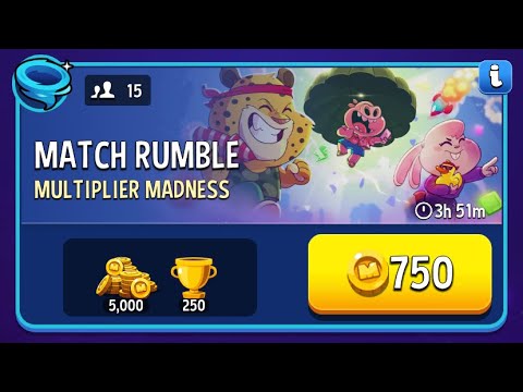 1 Место Match Rumble Multiplier Madness