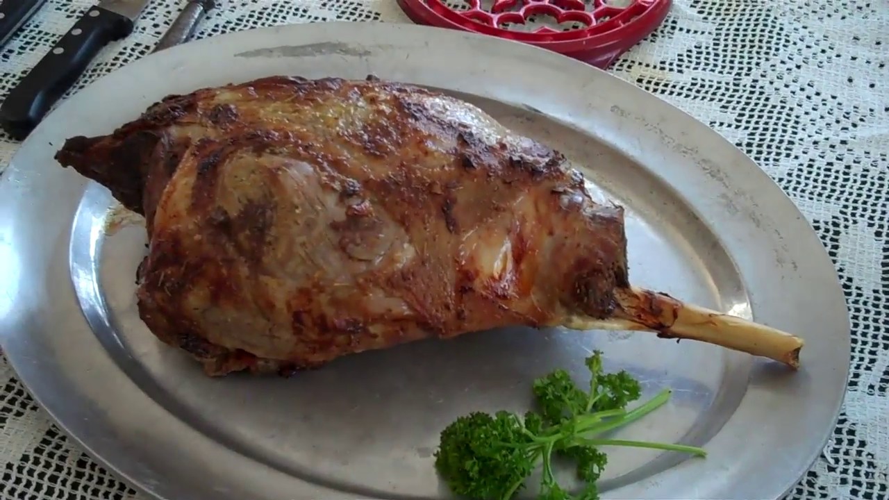 Manche a Gigot Leg of Lamb Holder YouTube