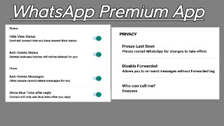 WhatsApp Premium [Download +Features Explained] screenshot 3