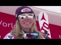 Mikaela Shiffrin: Second Place Full Runs at the 2016 Soelden World Cup