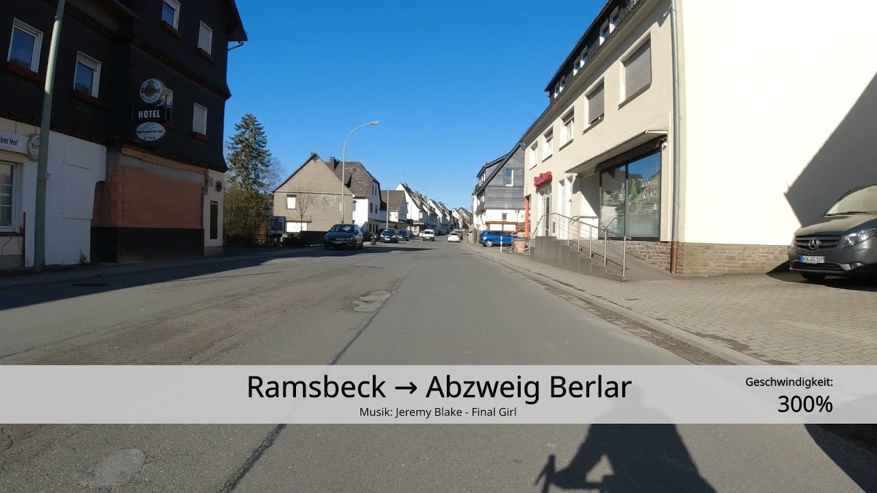 [HSK] Ramsbeck → Abzweig Berlar