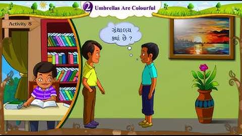 STD 5th English | Unit 2 Activity 8 | Story with Animation and Gujarati Meaning