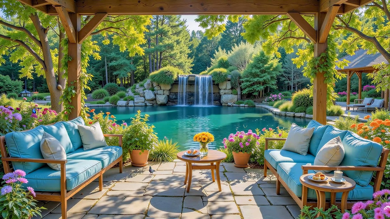 Peaceful Spring Morning Piano for Relaxation & Positive Energy 🌅 Calm Piano for Anxiety Relief