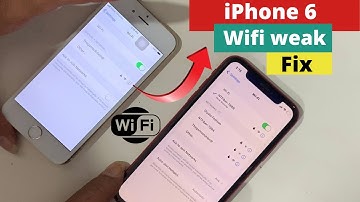 iPhone 6 weak wifi signal fix!Low wifi range problem!Strong wifi near router only.