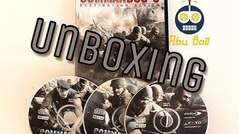 Commandos 3 Unboxing