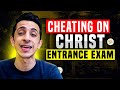 Cheating on christ university entrance test