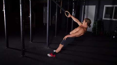 Single Arm Ring Rows