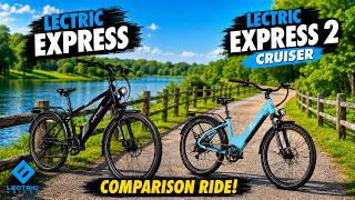 Lectric Express 2 Cruiser. Is it worth the upgrade? Lets do a Review &amp; Ride Test |