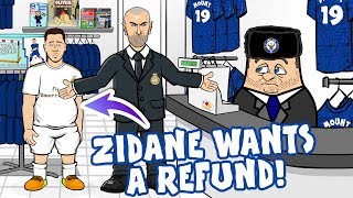 Eden Hazard ... Zidane wants a REFUND!