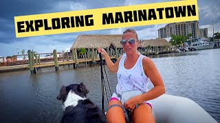 Exploring Marinatown by Boat