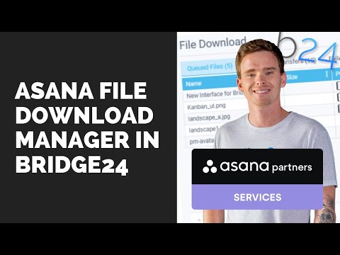 Asana File Download Manager in Bridge24
