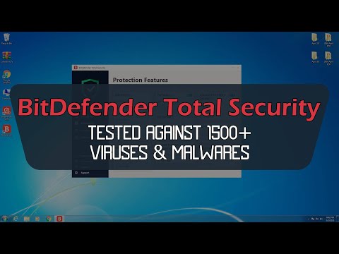 BitDefender Total Security VS 1500+ Viruses | A-V Test #43