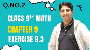 Class 9 Circles Ex 9.3 Q2 NCERT new Syllabus