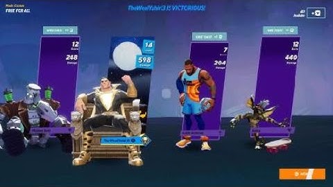 Request:Black Adam Vs Stripe Vs Iron Giant Vs LeBron James|MultiVersus