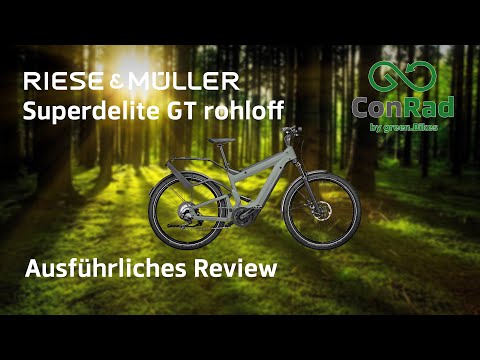 [E-Bikes 2022] Riese & Müller Superdelite GT rohloff - ausführliches Review [ConRad]