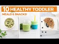 10 Easy, Healthy Toddler Meal & Snack Ideas! Gluten-Free & Dairy-Free