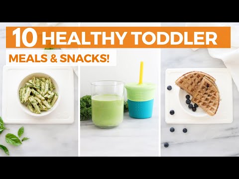 10 Easy, Healthy Toddler Meal x Snack Ideas! Gluten-Free x Dairy-Free