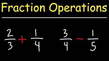 Adding and Subtracting Fractions - GED Math