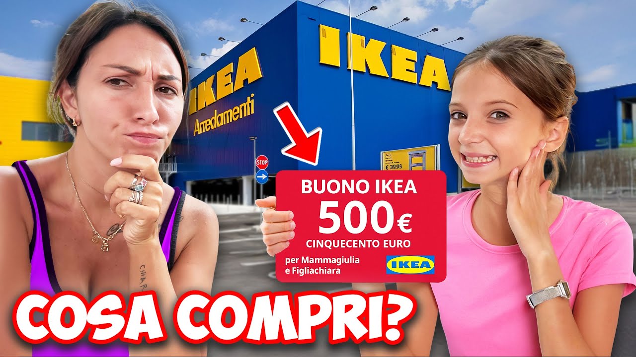 VLOGVI: COSA COMPRI CON 500 EURO DA IKEA? challenge!