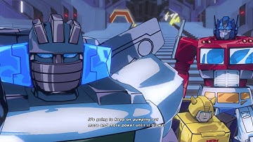 Transformers: Devastation - Ferrotaxis: Escape The Core Action Setpiece & Dialogue Cutscene PS4