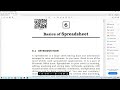 lesson 6 spreadsheet dataentry