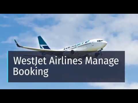 westjet manage my trips